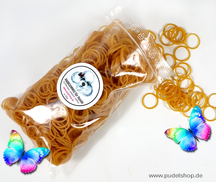 SUPER ELASTISCHE HAARGUMMIS FÜR HUNDE